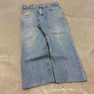 Vintage 90s Baggy Levis 517 Boot Cut Denim Jeans